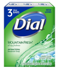 Dial jabón antibacteriano barra Montaña fresca para lavado diario de manos