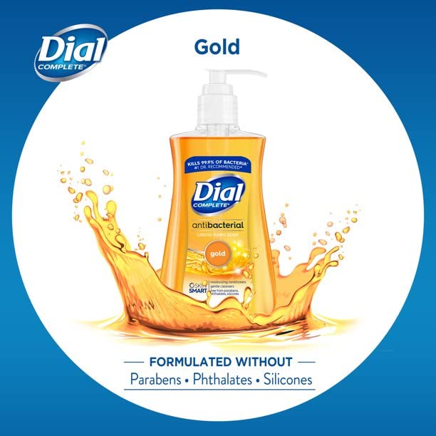 Dial Jabon antimicrobiano, fragancia refrescante durante el lavado.