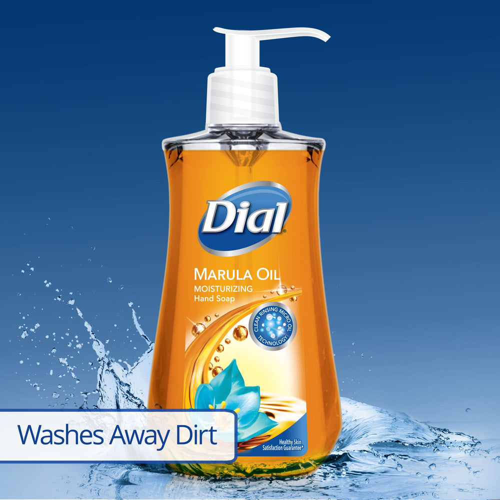Dial jabón manos marula, textura suave, piel más cómoda.