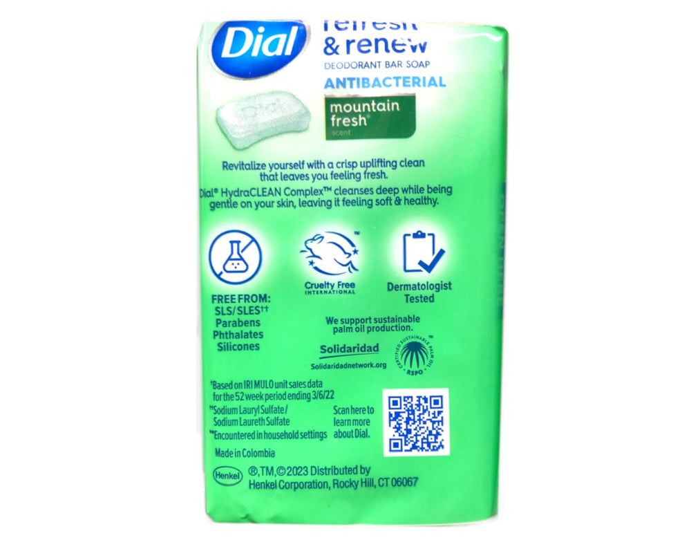 Dial Montagne Fraiche produit sur plan de travail, affichage clair et accessible
