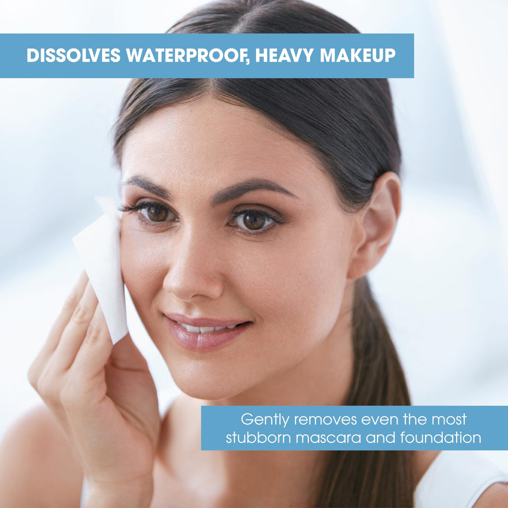 Diamond Wipes con vitamina E para hidratación suave.