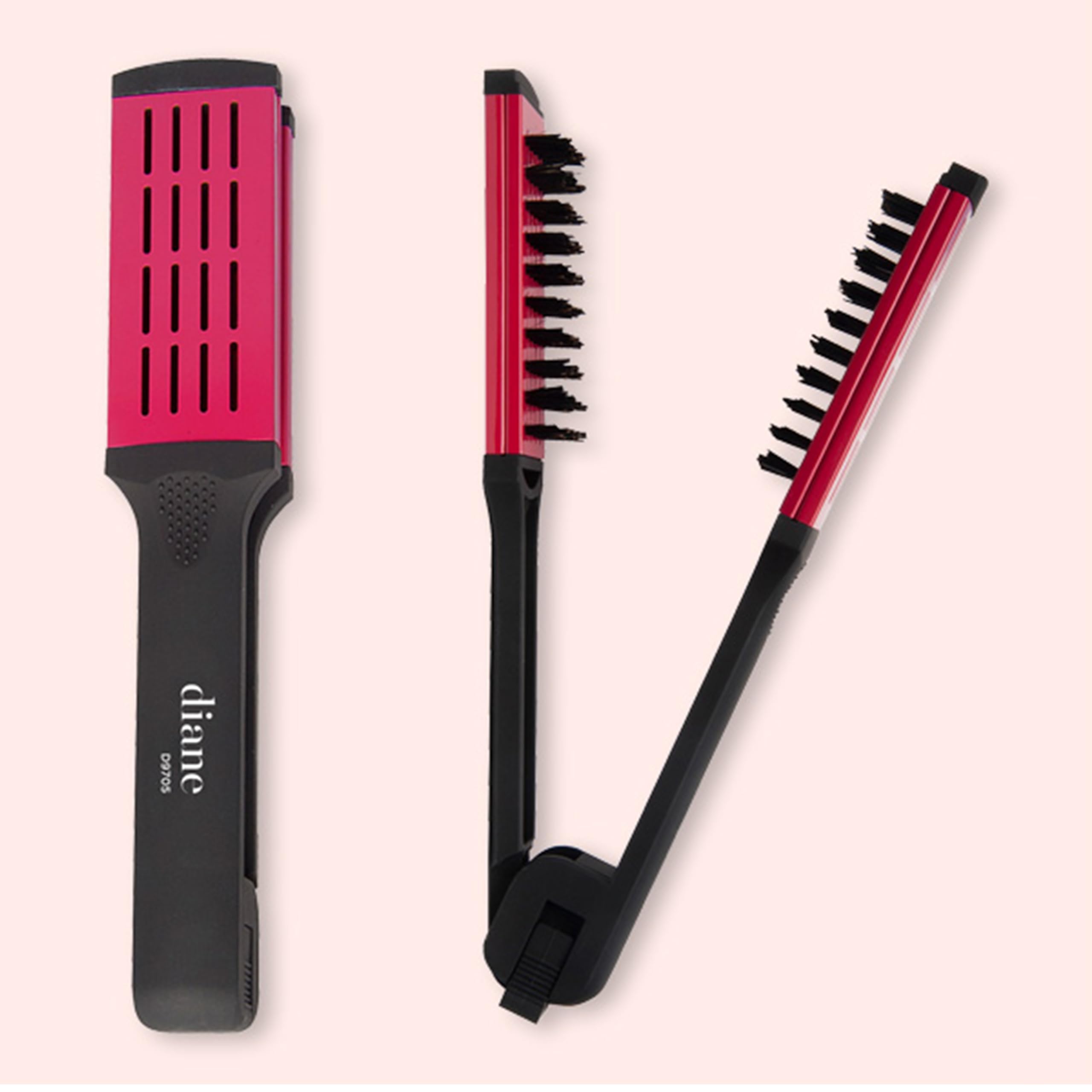 Placas cerámicas con distribución uniforme del calor para suavizar el cabello