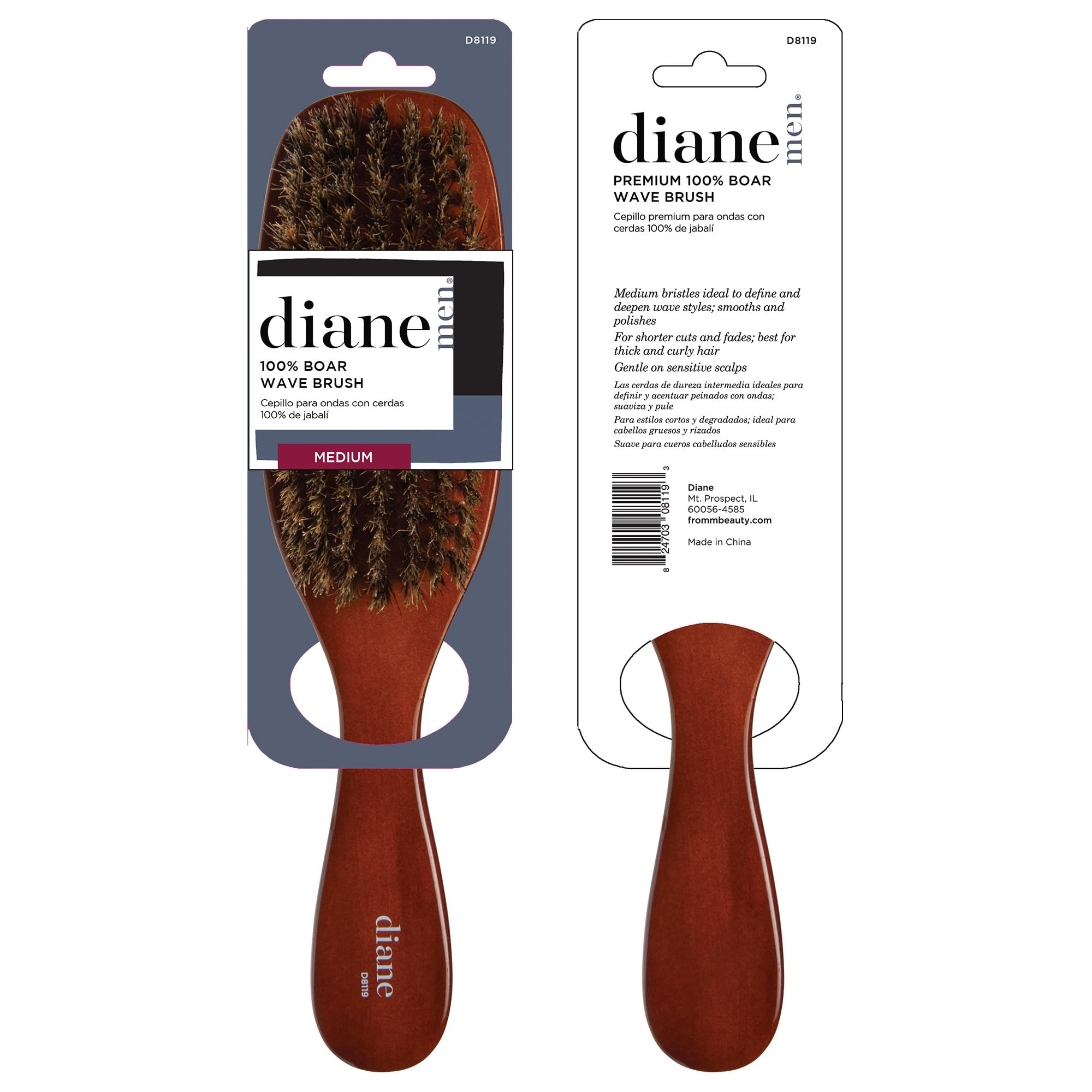 Masaje suave del cuero cabelludo con Diane para mayor confort.
