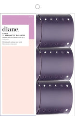 Rodillos Diane 3 pulgadas para rizos grandes y volumen suave.