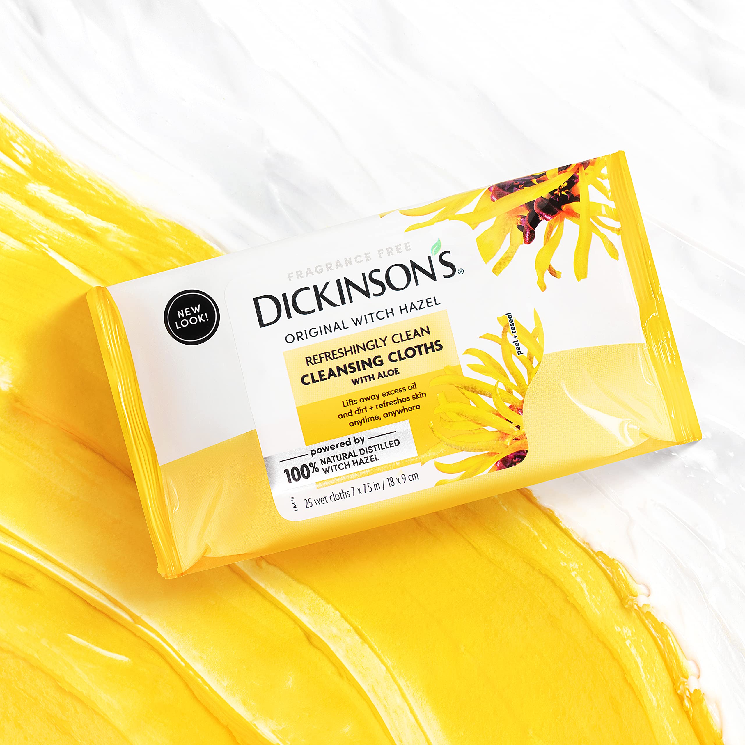 Dickinson's hamamelis aloe para piel sensible sin irritación