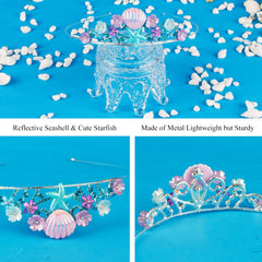 didder faja sirena brillante, combina con decoración oceánica.