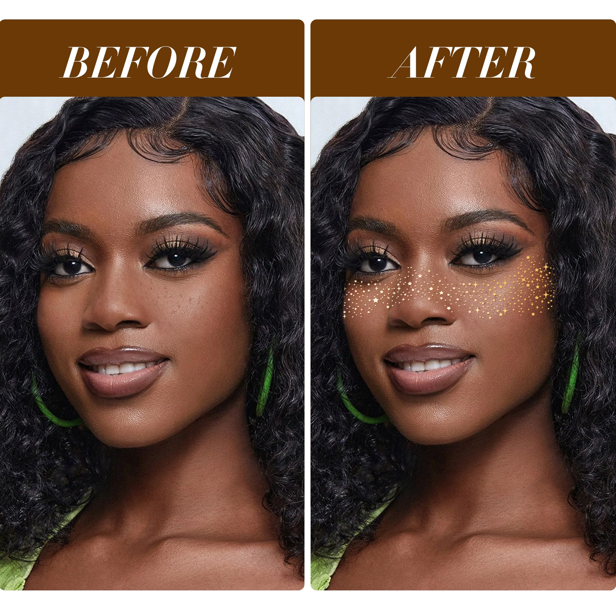 Diesetsr Christmas New Year glitter freckles for holiday celebrations