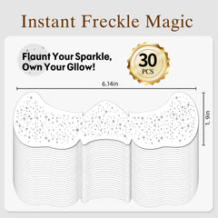 Diesetsr glitter freckles 30-piece patch set shown for versatile skin-toned options.