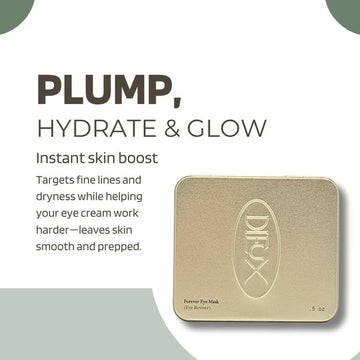 Dieux Forever Eye Mask reduce hinchazón y deja la mirada más despierta.