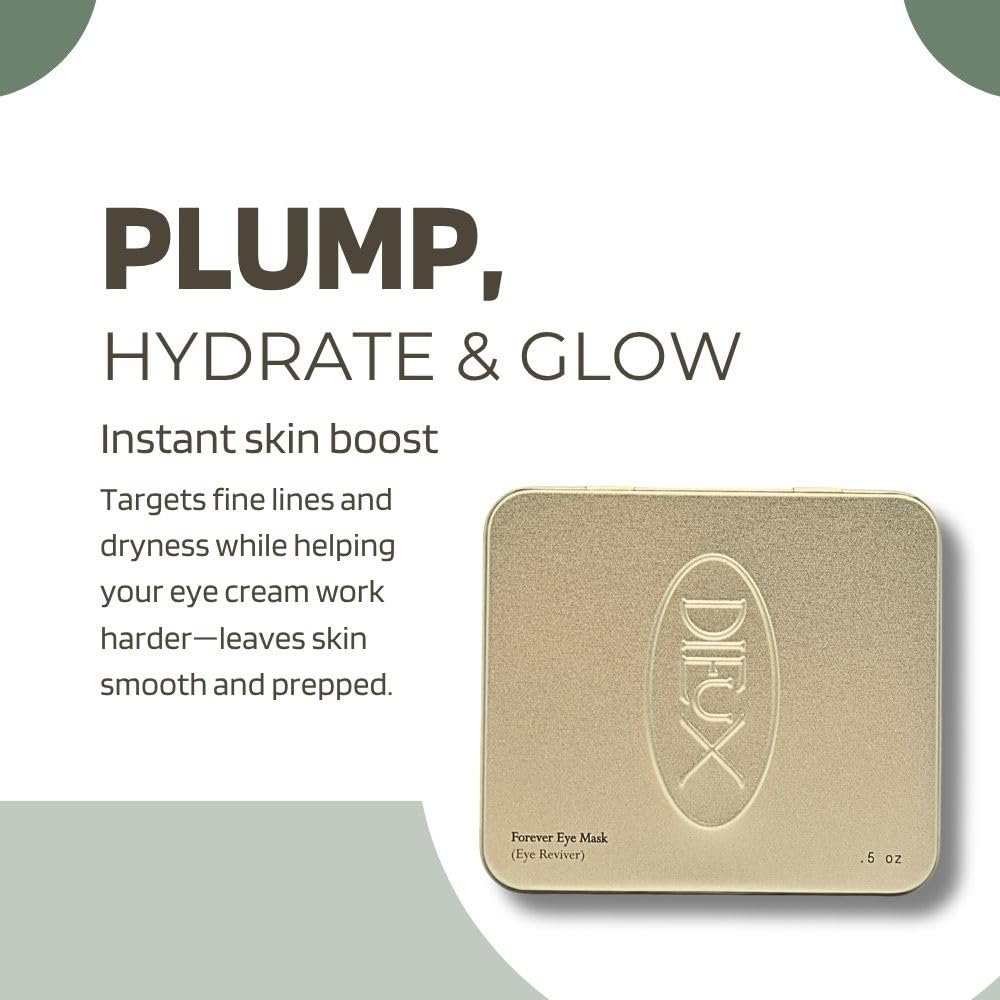 Dieux Forever Eye Mask reduce hinchazón y deja la mirada más despierta.