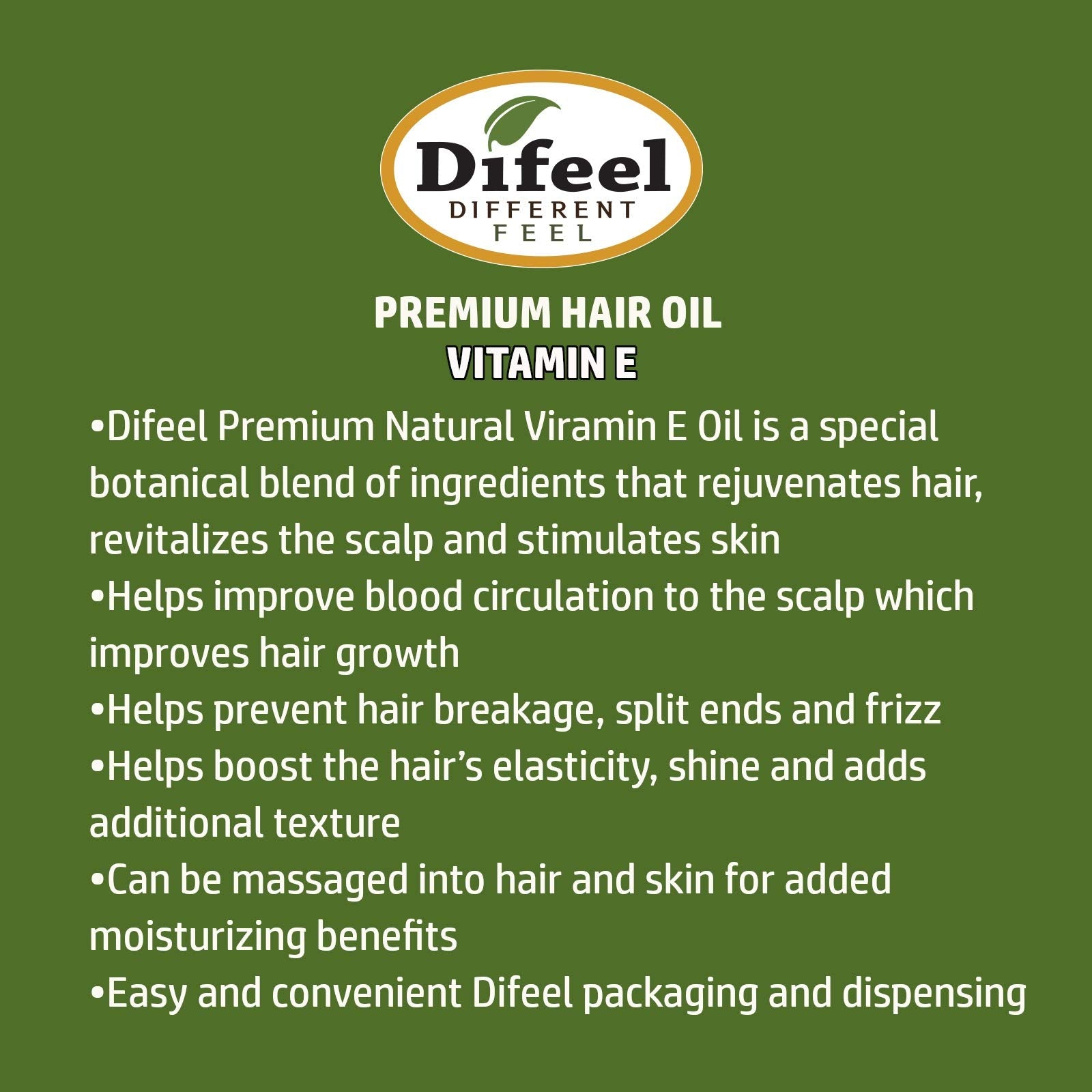 Difeel Aceite Capilar, textura rica para cabello más suave y manejable