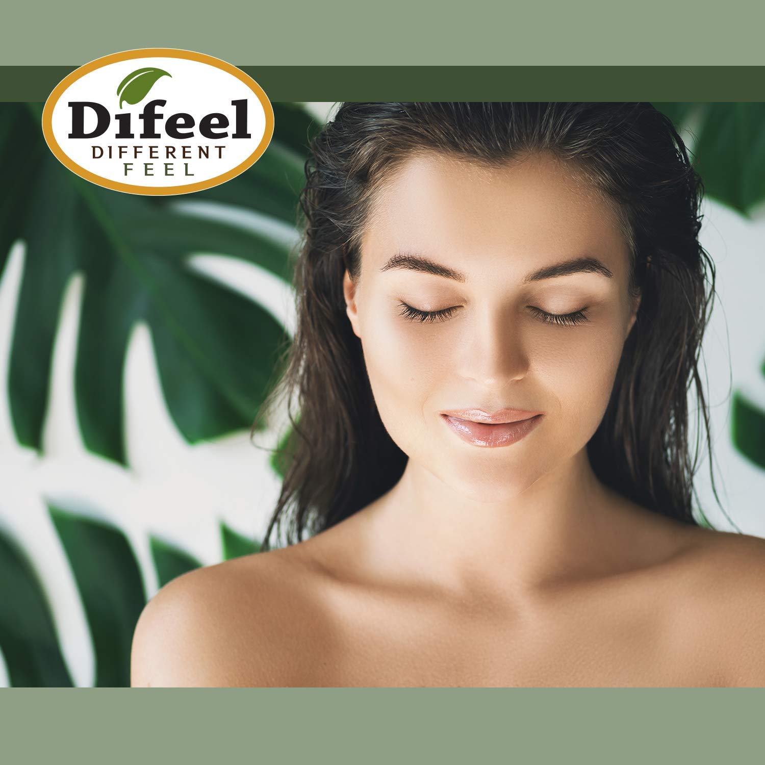 Presentación de 210 ml de Difeel Aceite de Coco