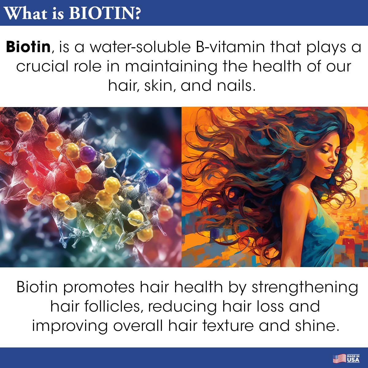 Difeel Biotin Hair Oil con aplicador para uso diario del cabello