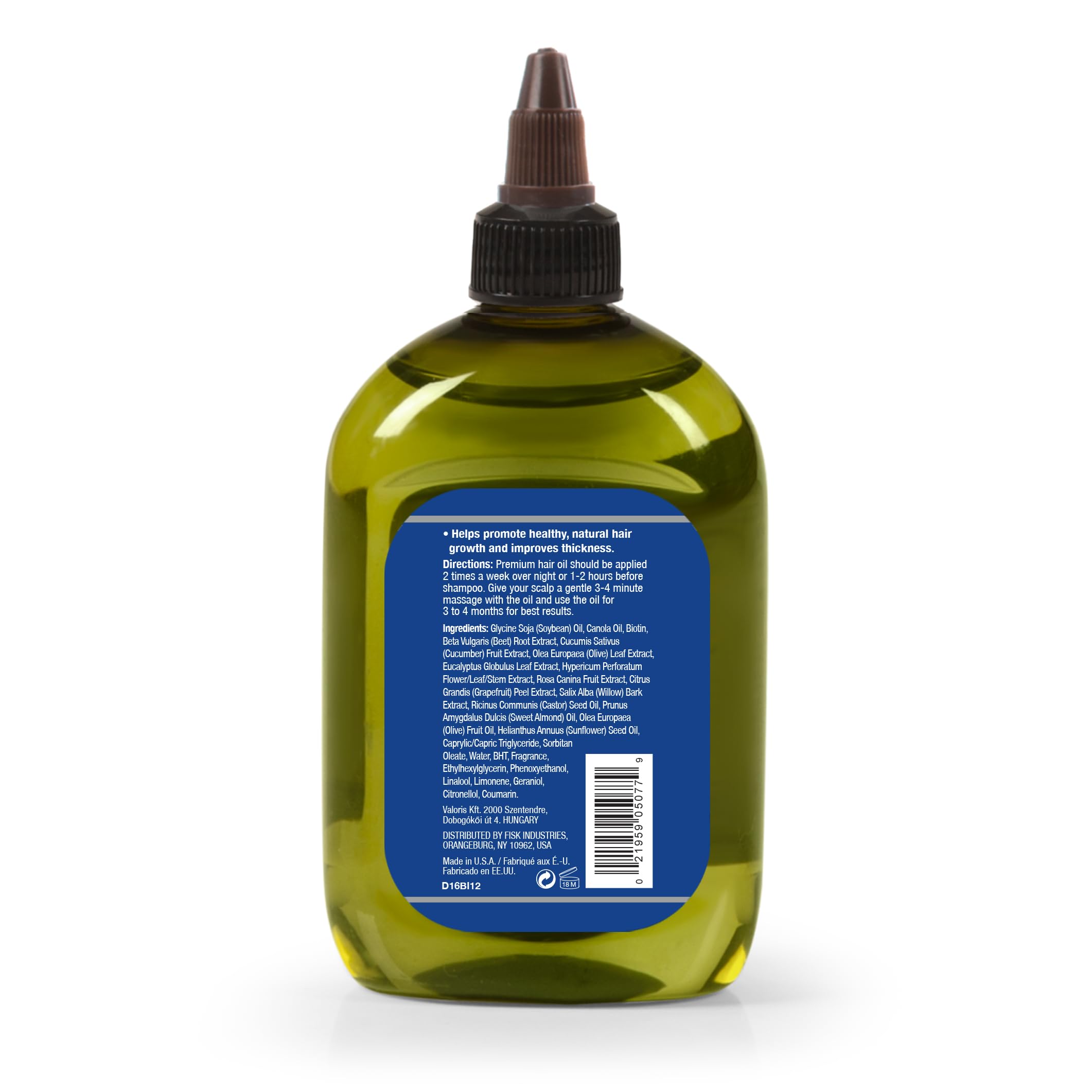 Difeel Biotin Premium Hair Oil, textura ligera, facilita la aplicación diaria.