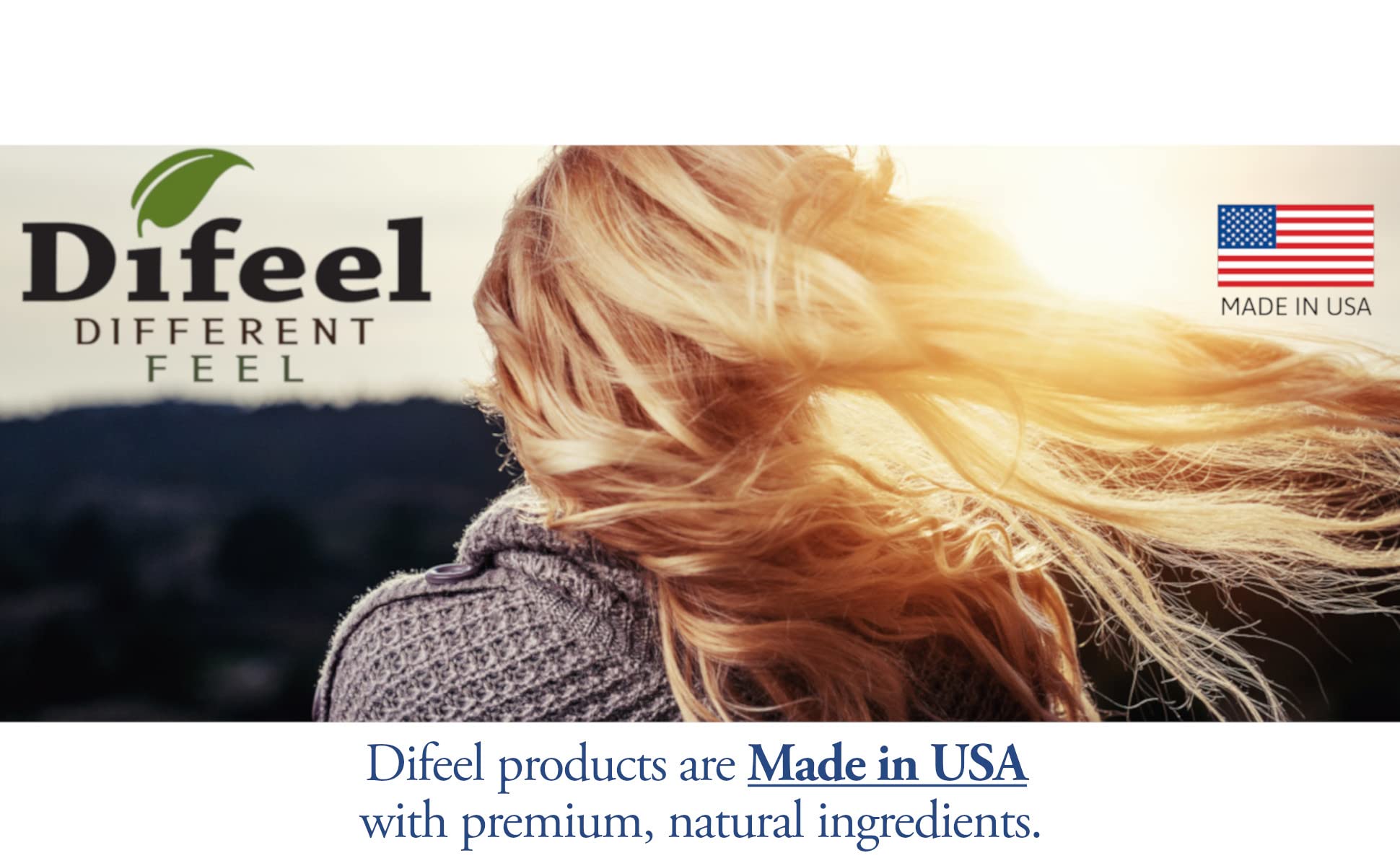 Aplicación de tratamiento con Difeel Biotin Pro-Growth para cabello saludable