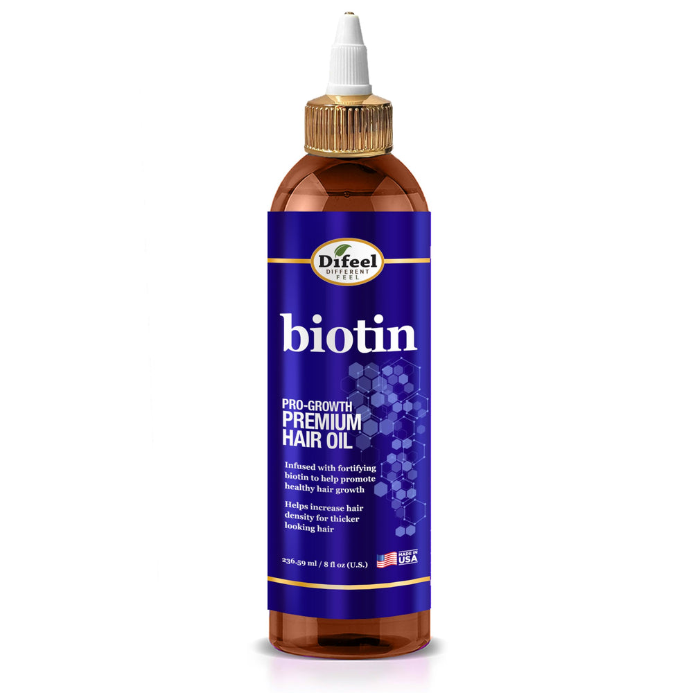 Difeel Biotina Pro Crecimiento botella de 8 onzas lista para uso diario