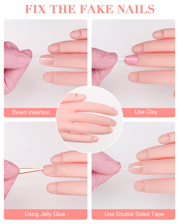Difenni: base cilíndrica estable para mover la mano y trabajar ángulos de uñas.