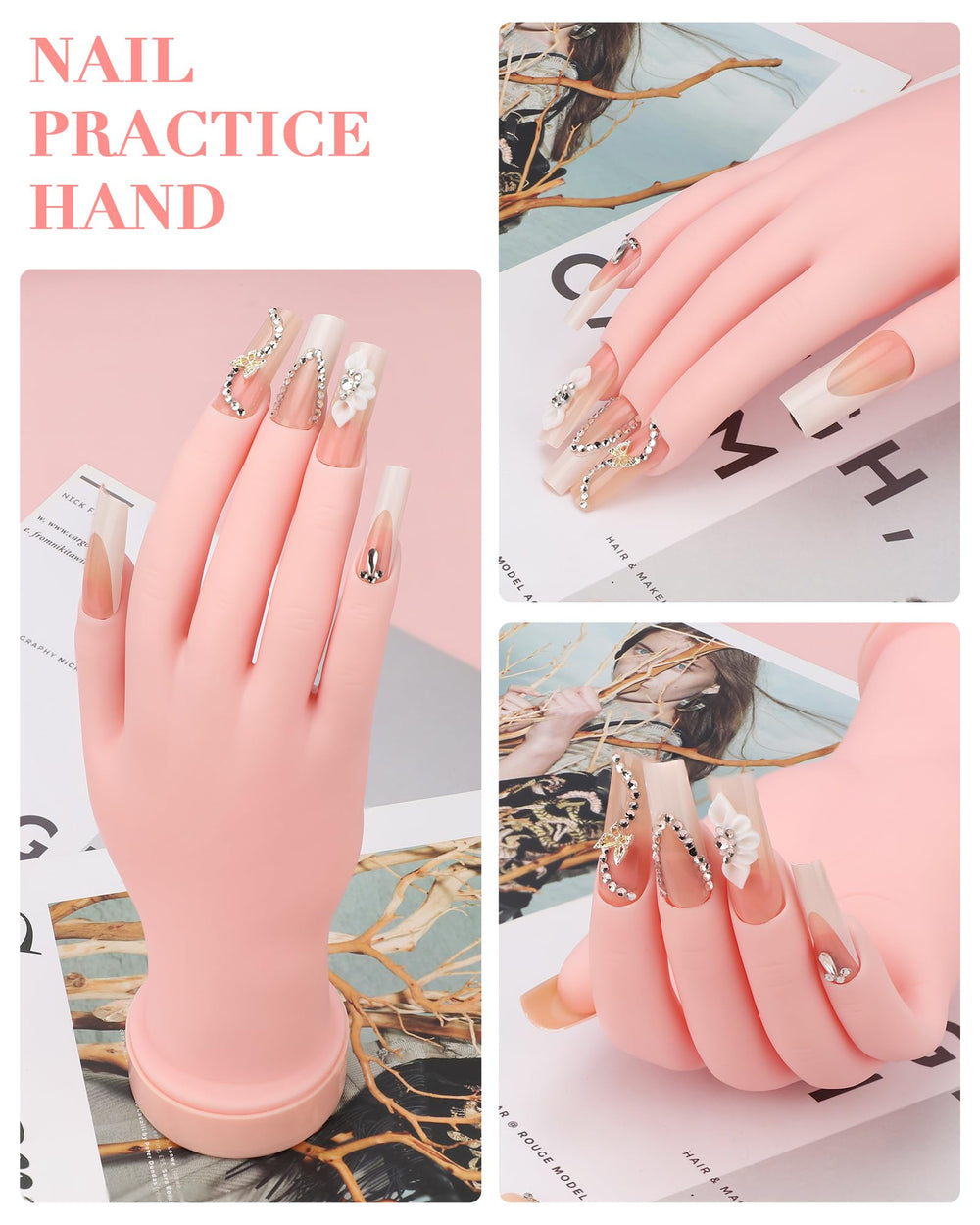 Difenni: regalo ideal para quien aprende uñas, opción de práctica repetible.