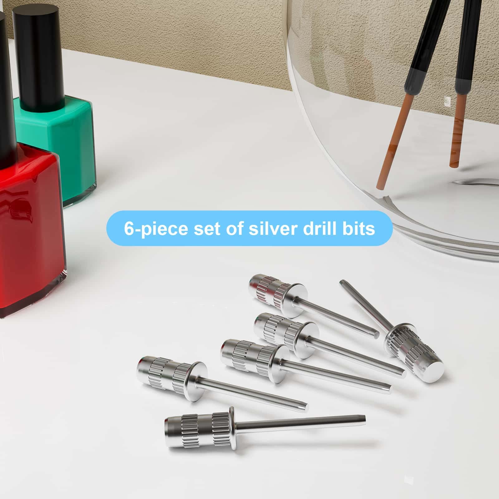 Puntas de uñas Difenni duraderas: desempeño estable para limado y modelado