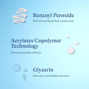 Differin after cleansing application demonstrates proper skincare steps.