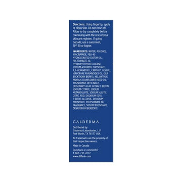Differin Serum adecuado para piel sensible y propensa al acné.