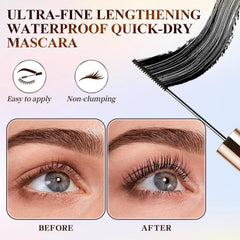 Diinou mascara 3D con efecto rizado para pestañas más voluminosas.