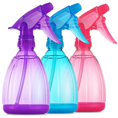 Dilabee-flacon-pulvérisateur-triple-couleurs: flacon coloré idéal pour les tâches domestiques variées.