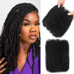 Dilekay Afro Kinkys Bulk: dos paquetes de 100 g para volumen natural y realista