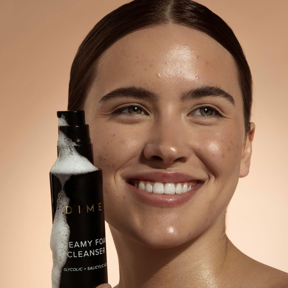 DIME Beauty base para tu rutina de cuidado de la piel.