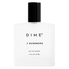 DIME 7 Summers, botella elegante, fragancia fresca para uso diario