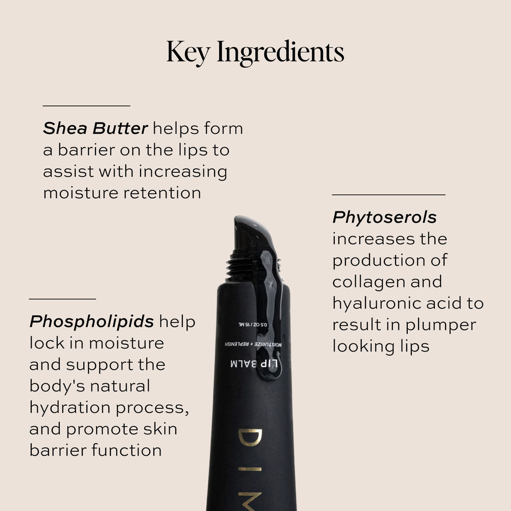 DIME Lip Balm ideal as last step of skincare for nourished lips