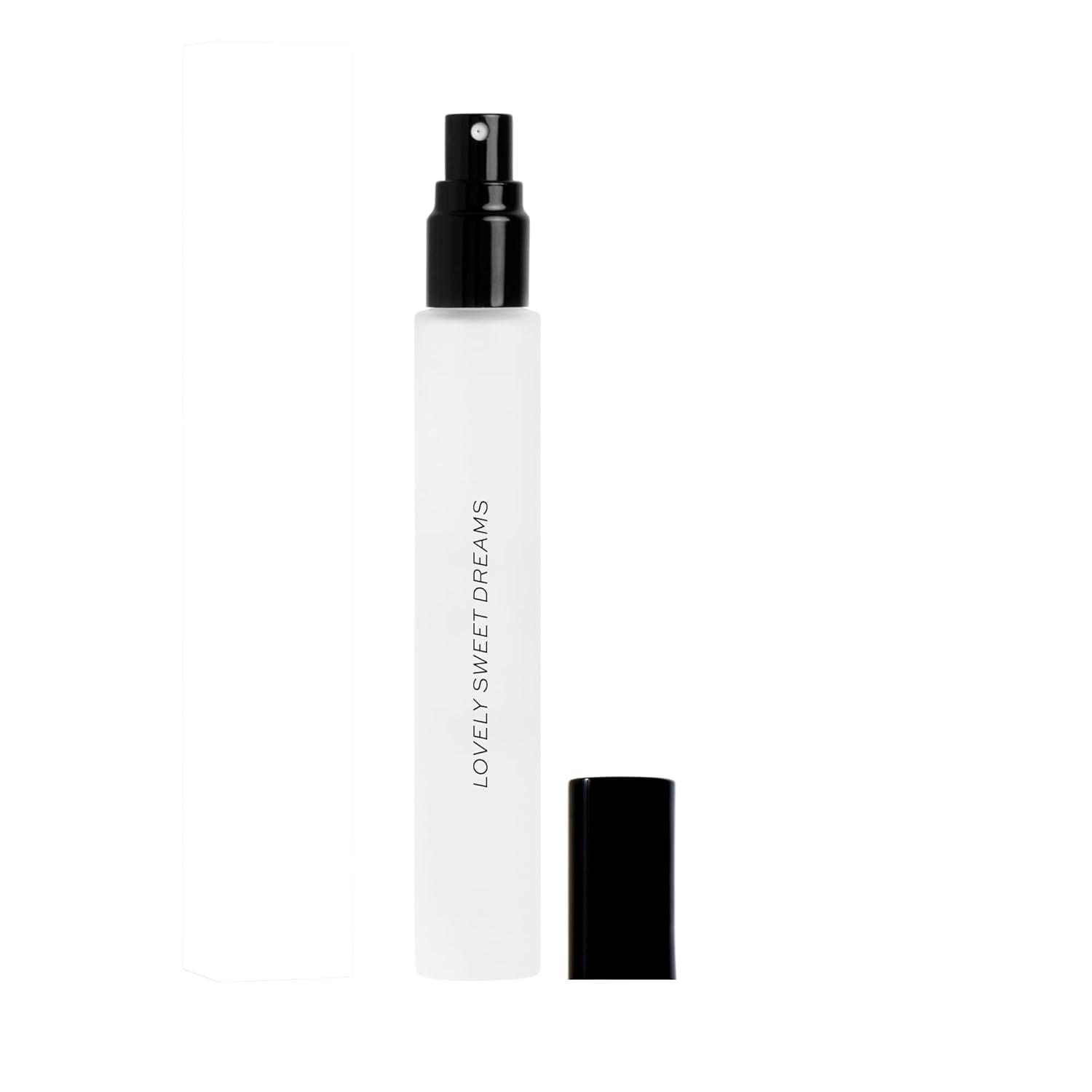 DIME Lovely Sweet Dreams bottle highlights warm vanilla and floral notes for daily wear