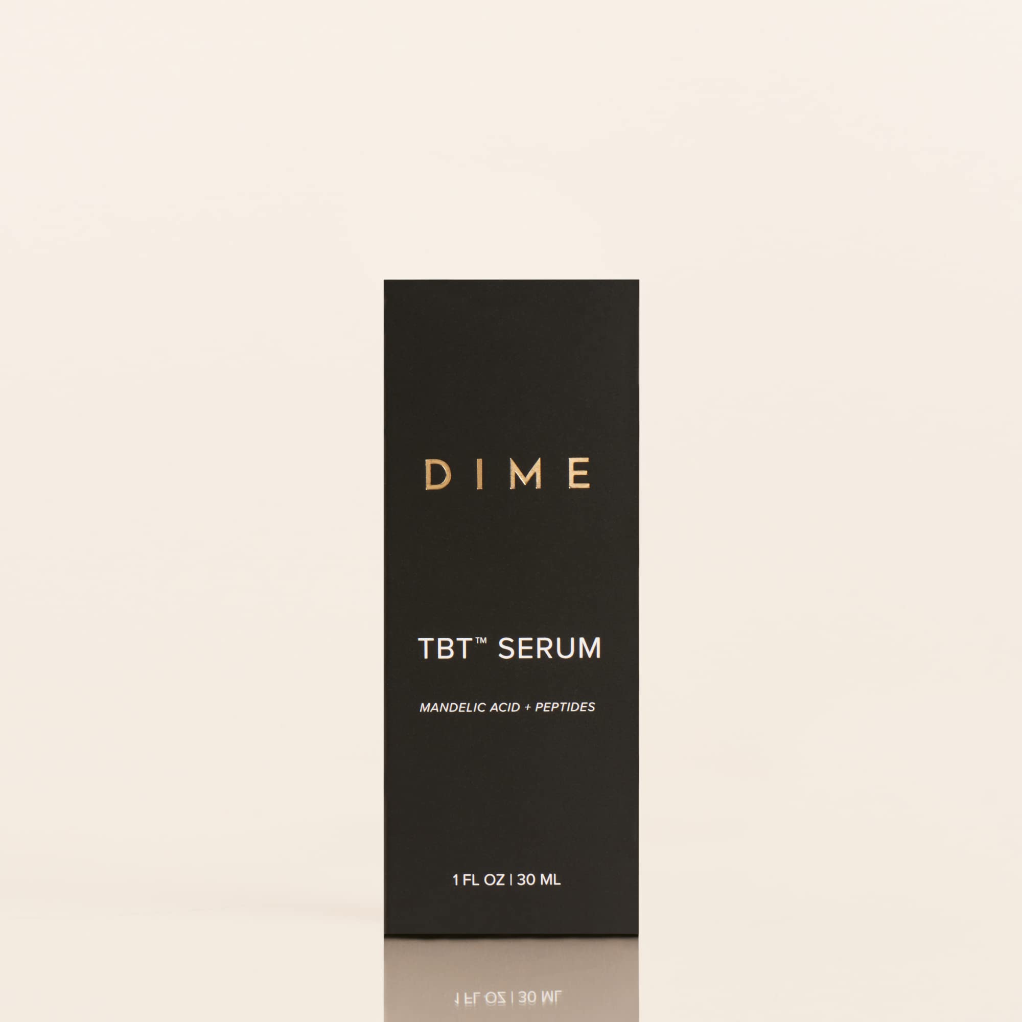 Ritual de cuidado con DIME TBT Serum para piel más firme