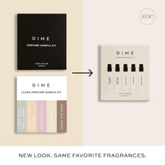 DIME conjunto de 5 fragancias 2 ml para probar y comparar.