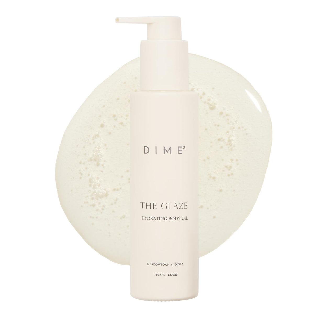 DIME Glaze frasco de aceite corporal seco para piel suave y luminosa