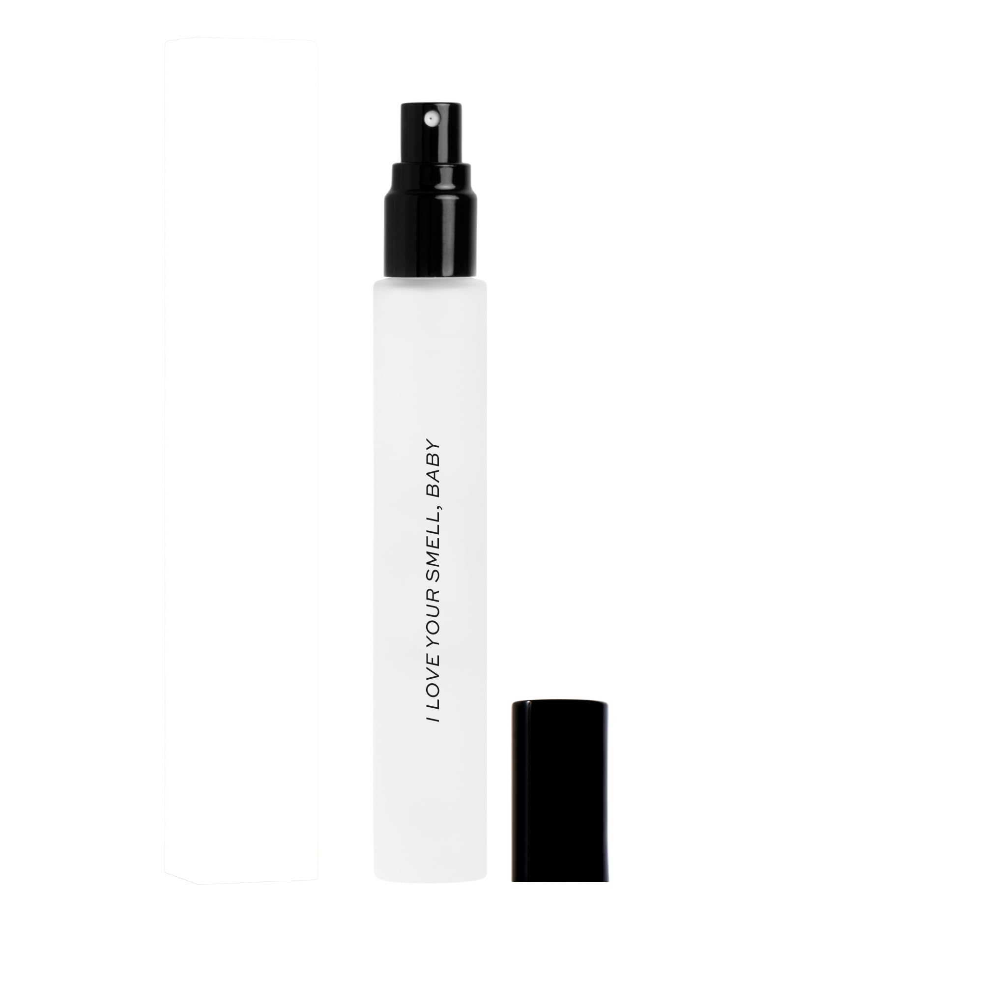 DIME I Love Your Smell Baby bottle front, ideal for daily wear
