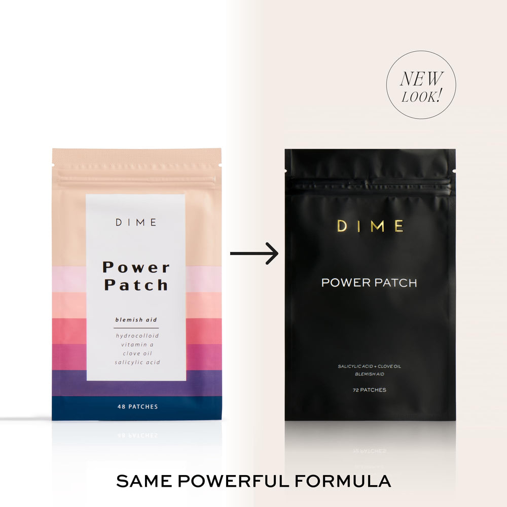Parche con vitamina A de DIME para calmar imperfeccion