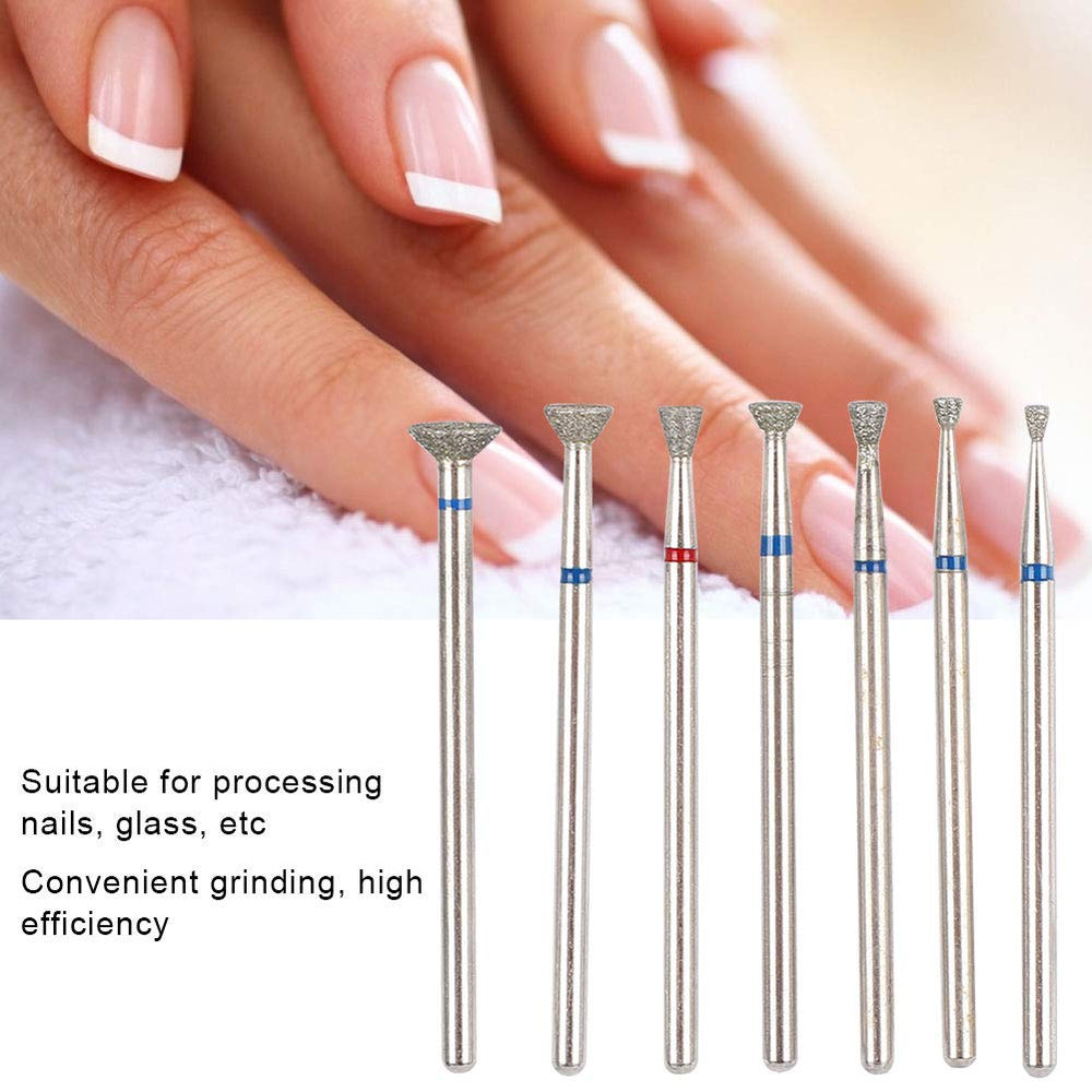 Dioche brocas para uñas gel, acabado liso sin daño