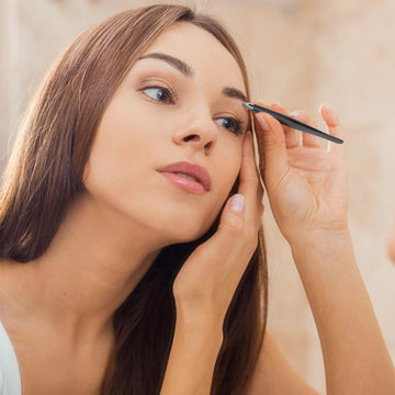 Diodiva pinza inclinada para cejas delineado suave y preciso