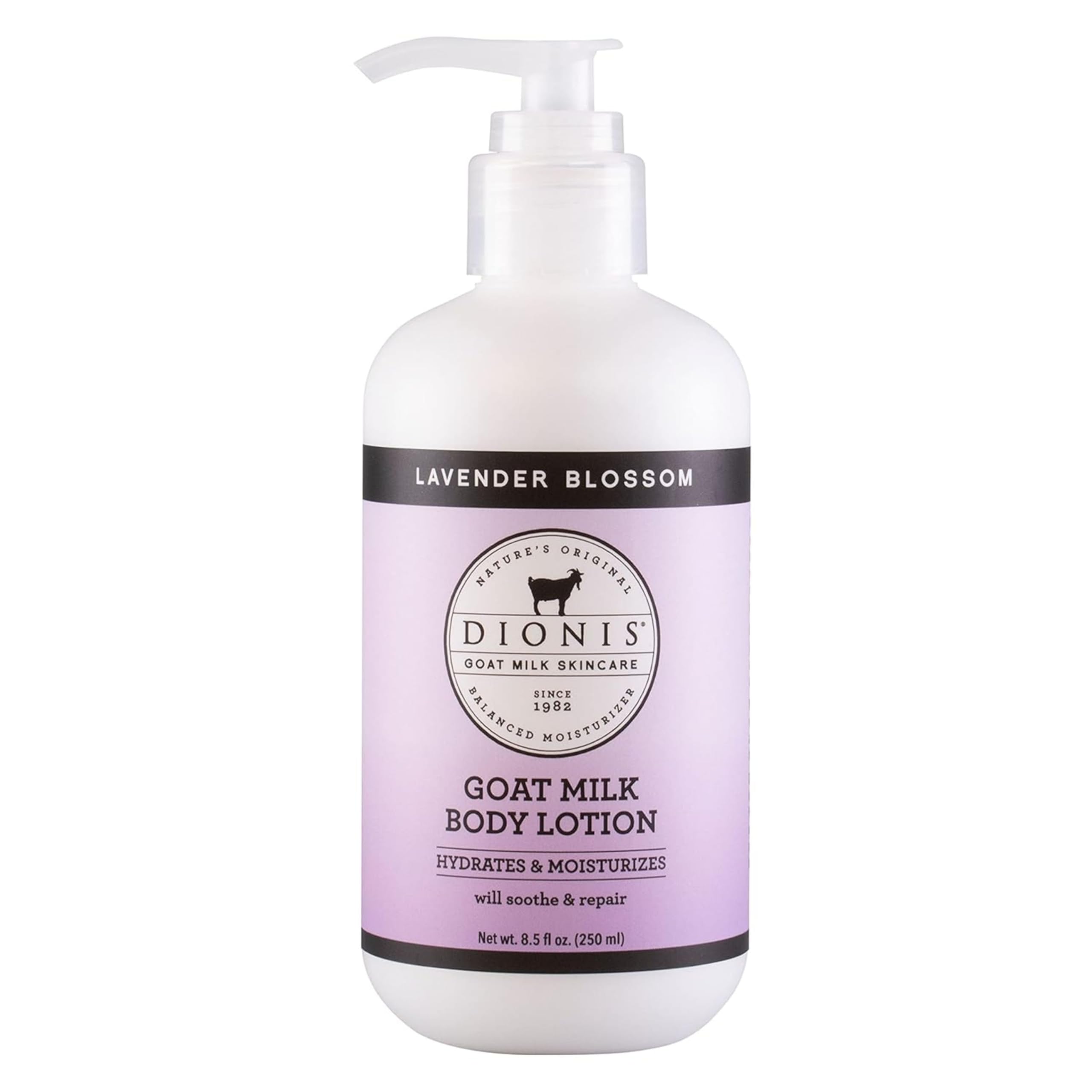 Dionis Leche de Cabra Crema Corporal Lavanda Flor, hidratación suave para la piel