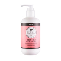 Dionis Love: botella de loción para hidratación diaria.