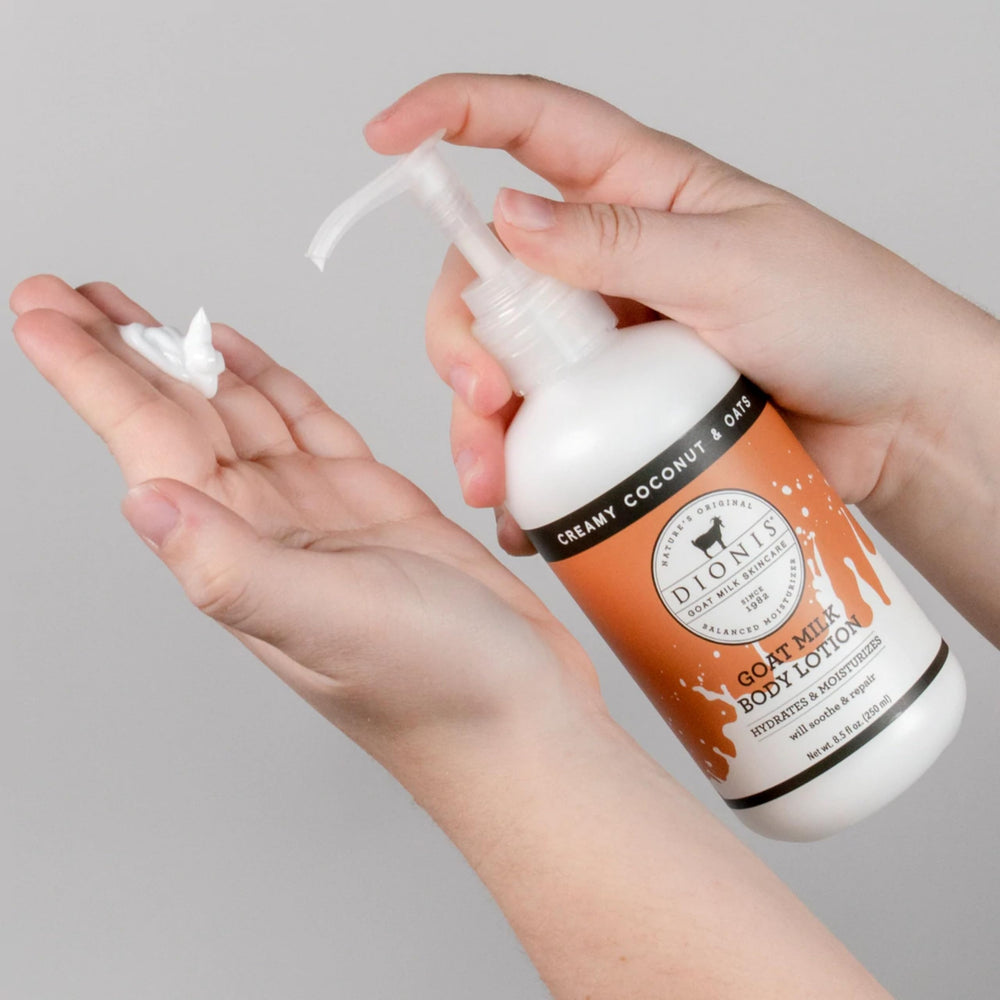 Prueba dermatológica de Dionis para piel sensible.