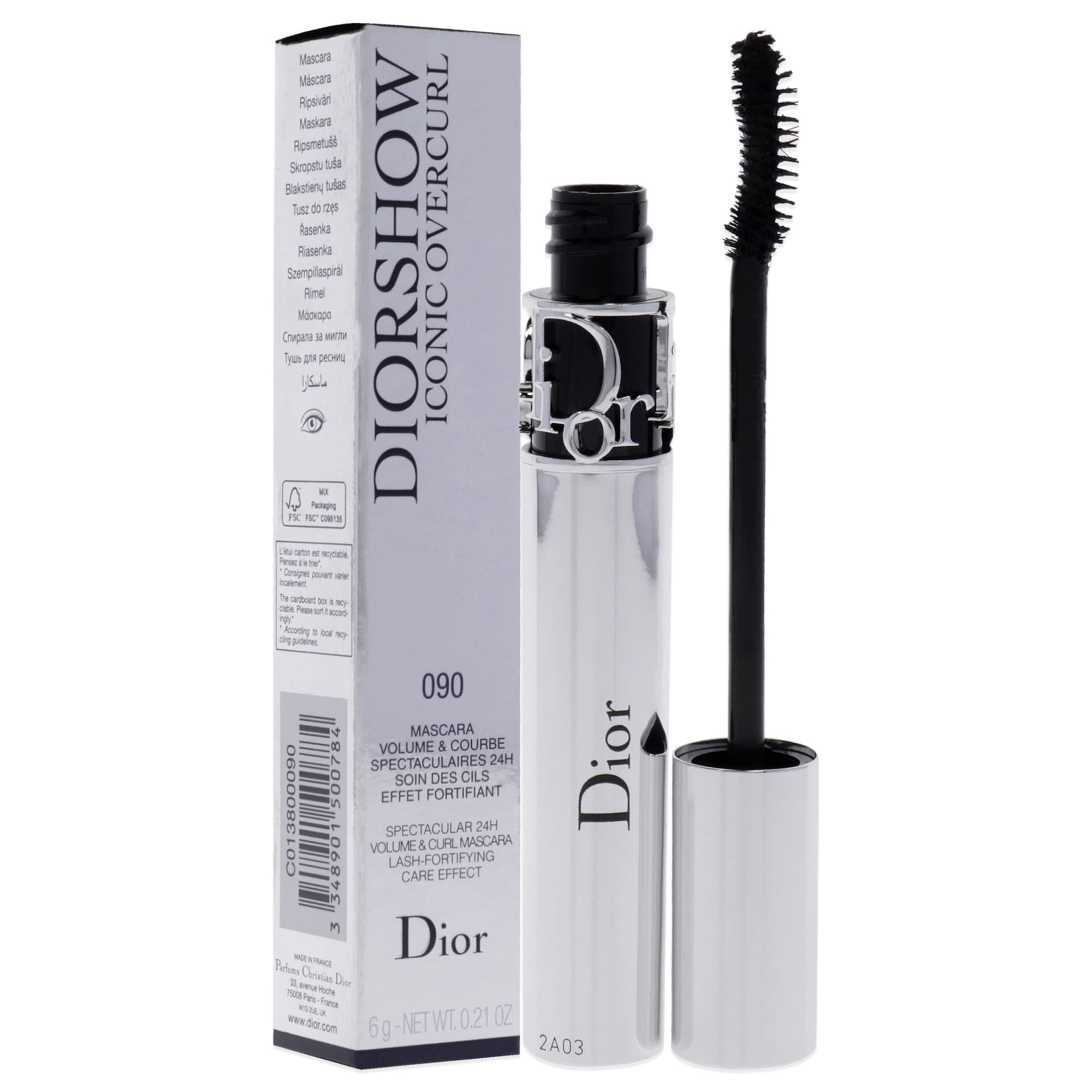 Dior Diorshow Iconic Overcurl: 24 horas de duración para un look duradero.