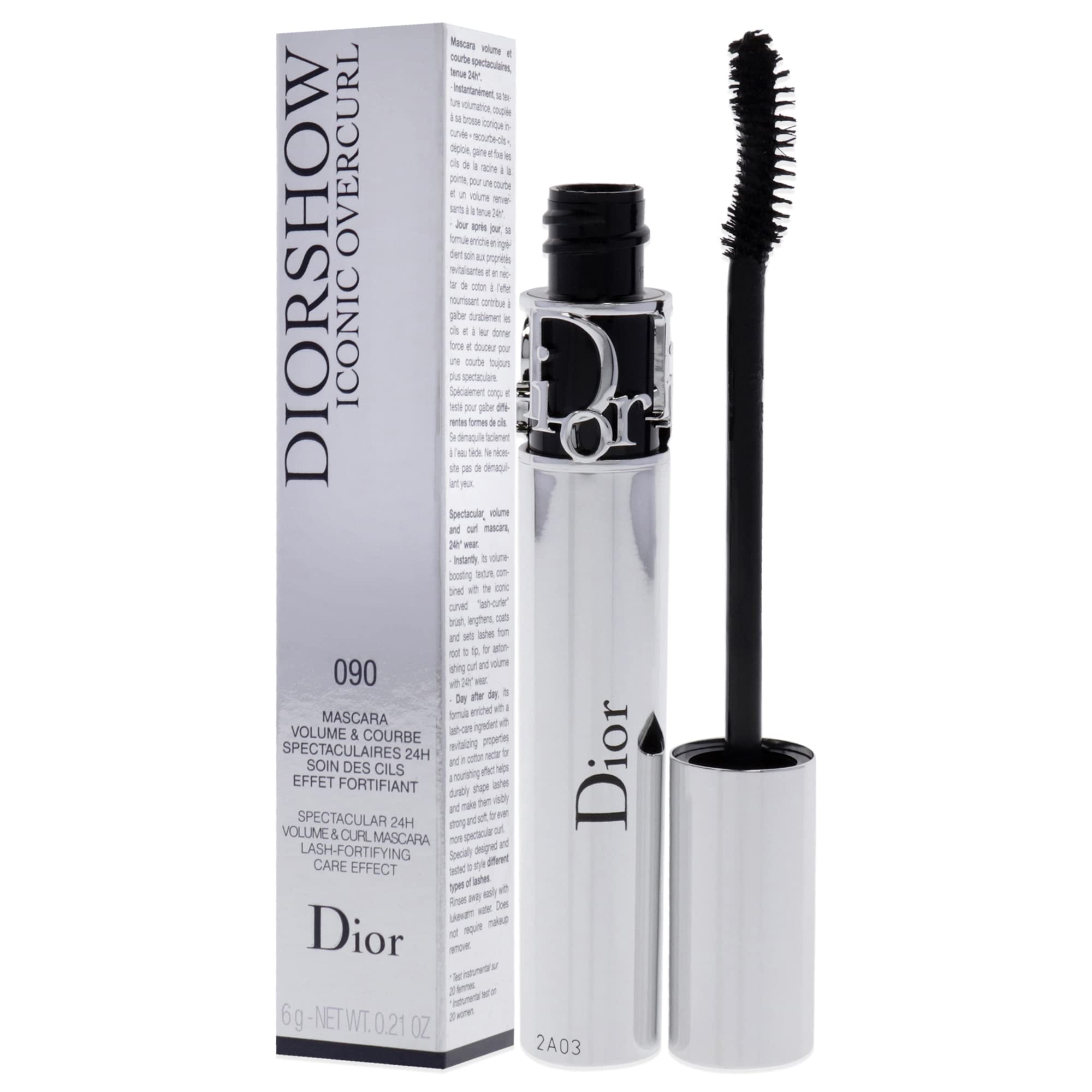 Dior Diorshow Iconic Overcurl: néctar de algodón para pestañas más fuertes y brillantes.