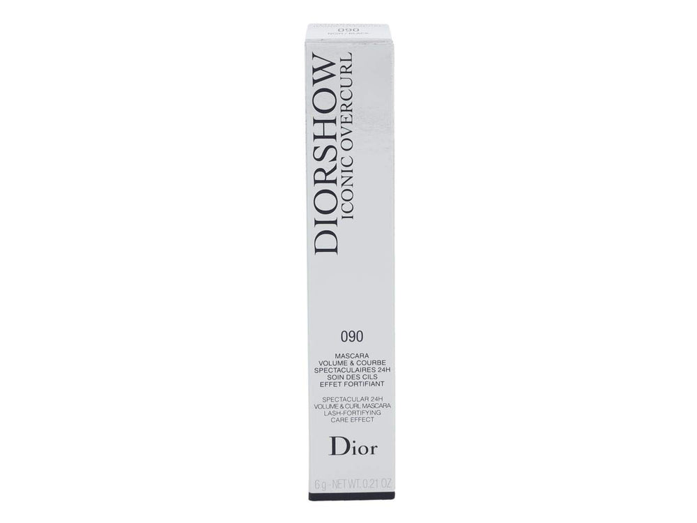Dior Diorshow Iconic Overcurl, teinte noire 090, noir profond pour un regard plus intense.