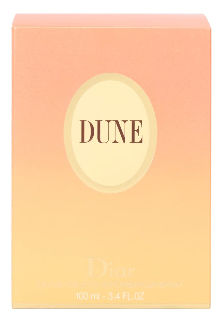 Dior Dune box packaging conveys luxury and gift readiness.