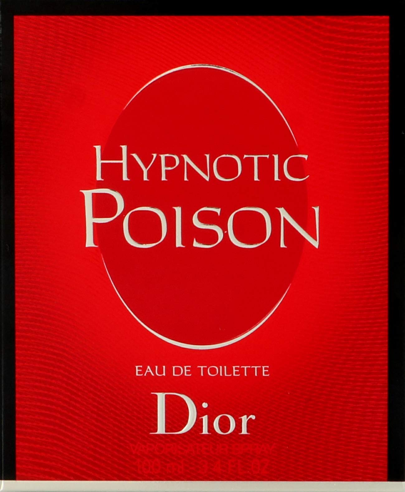 Dior Hypnotic Poison, empaque elegante, perfecto para colección de fragancias.