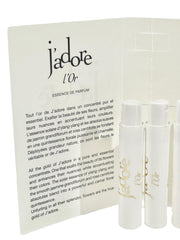 Aplicación rápida de Dior J'adore L’Or para pruebas en bolso.