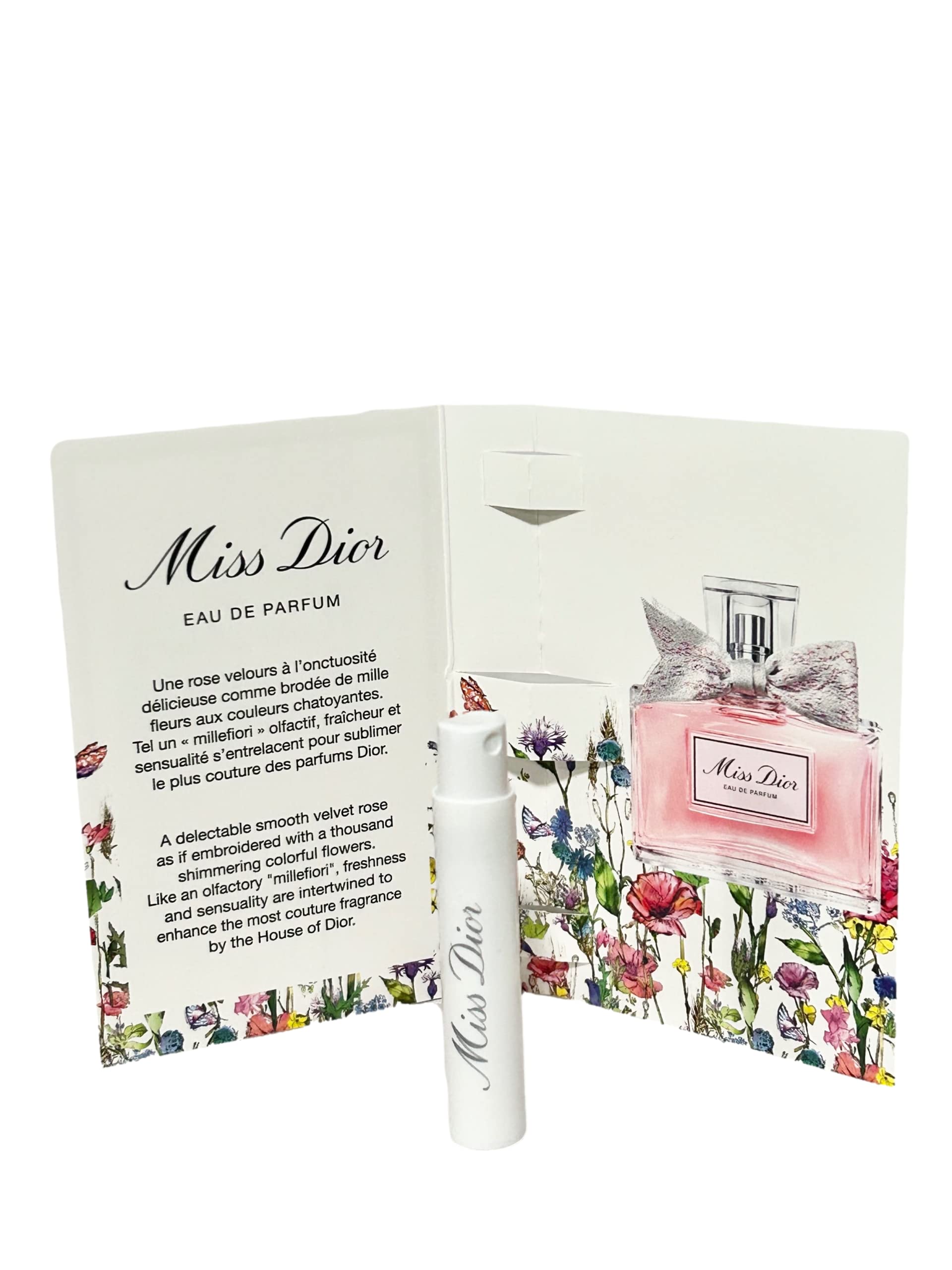 Miss Dior Eau de Parfum muestra en vial, oportunidad de probar antes de comprar
