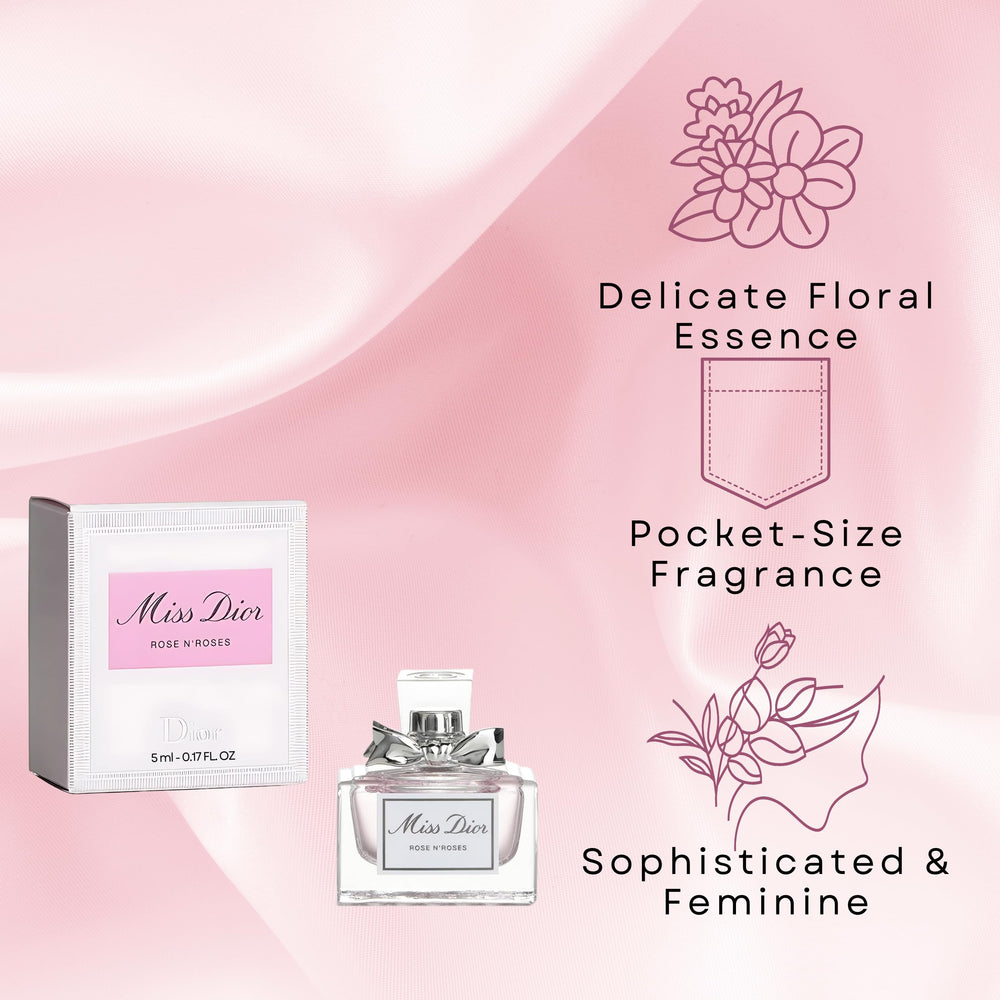 Notas cítricas suaves realzan la floración de Miss Dior Rose N' Roses.